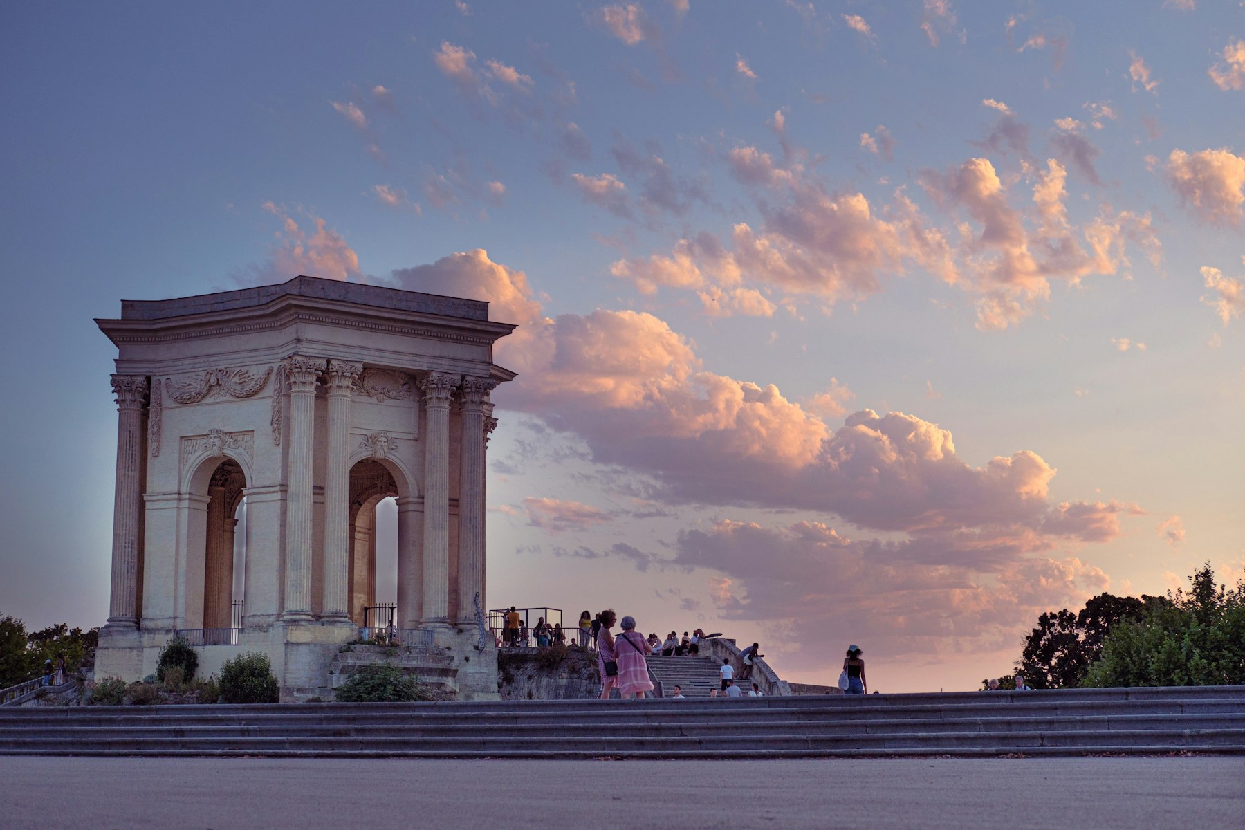 Montpellier, Place Royale du Peyrou