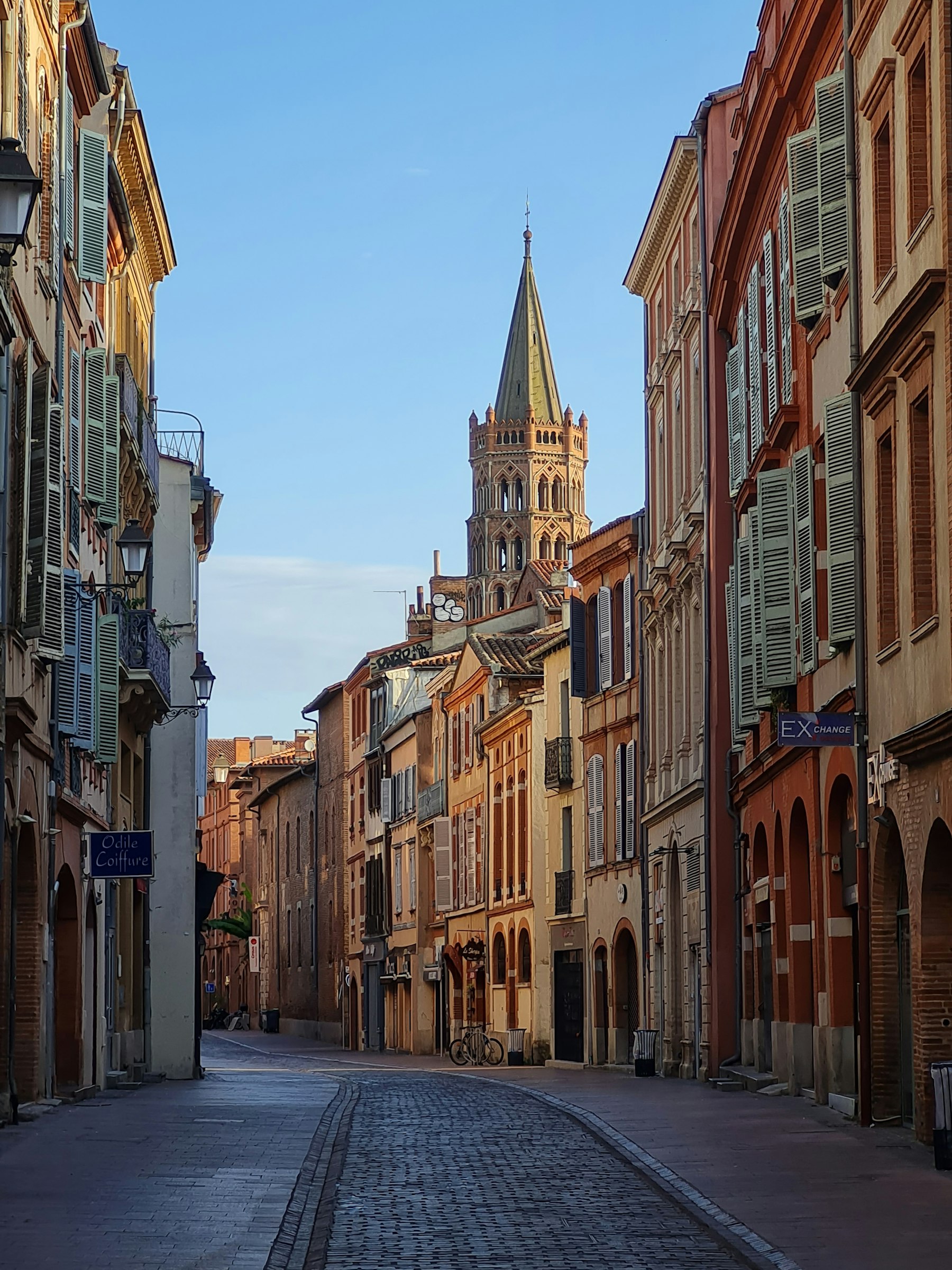 Toulouse, façades en brique rose