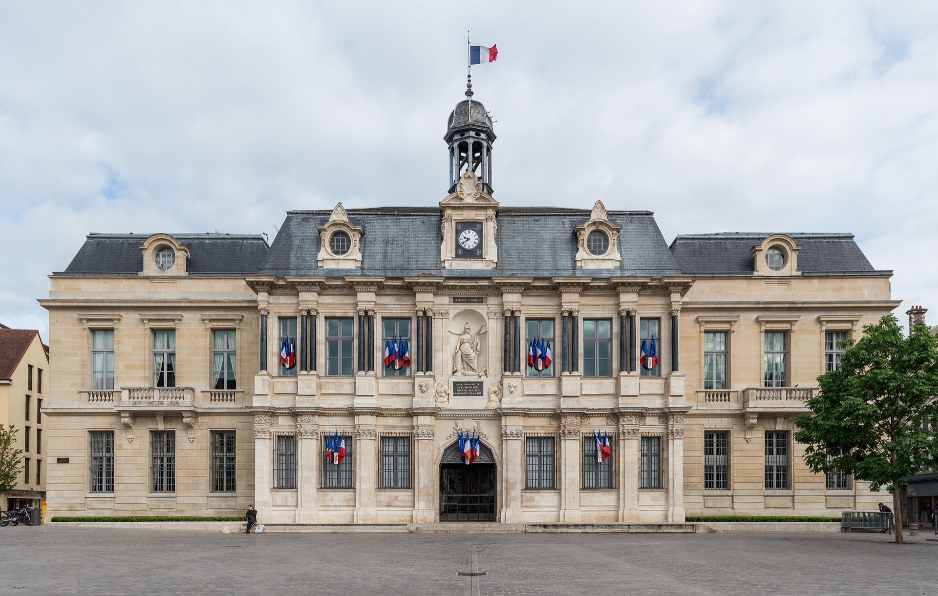 Troyes, centre médiéval à pans de bois